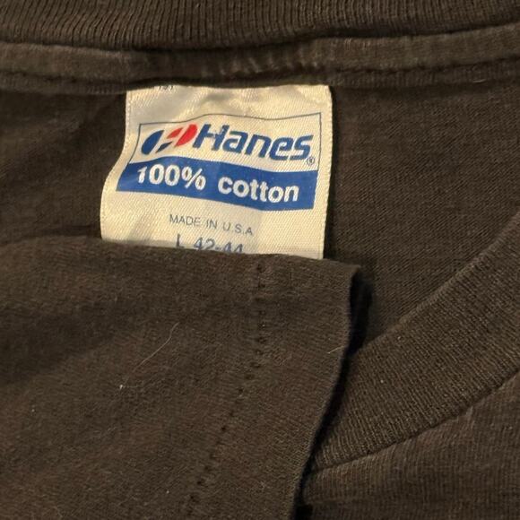 Vintage 90s Fleetwood Mac 1990 Behind The Mask Single Stitch Band Tour Shirt L - Picture 5 of 5